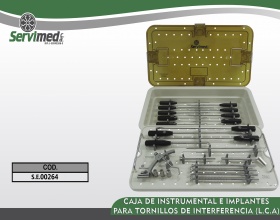 Caja de Instrumental e Implantes L.C.A